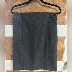 Express Charcoal Pencil Skirt Size 6